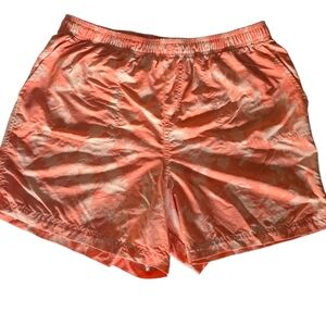 Columbia Orange Design Shorts Cruise Beach Pool Mens Large